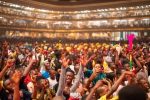 Cross of Worshippers at Glory Dome, Abuja